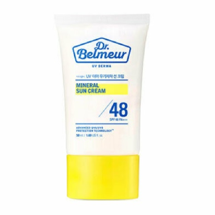 Kem Chống Nắng Vật Lý Màng Khoáng DR.BELMEUR MINERAL SUN CREAM SPF48